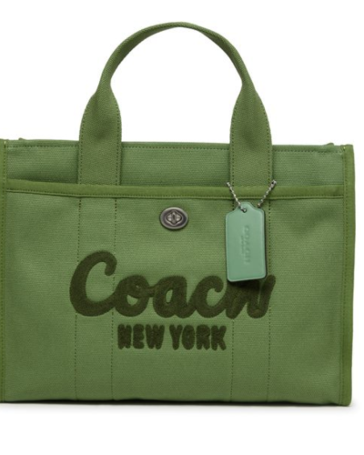 COACH Cargo totebag Soft Green