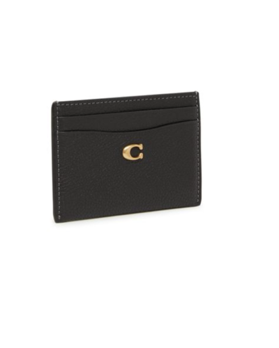 COACH Essential card holder black