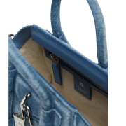 GIVENCHY Antigona Lock Mini Bag Bleu Moyen