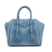 GIVENCHY Antigona Lock Mini Bag Bleu Moyen