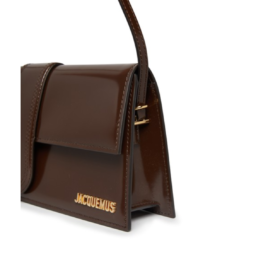 JACQUEMUS Le Bambino long Midnight Brown