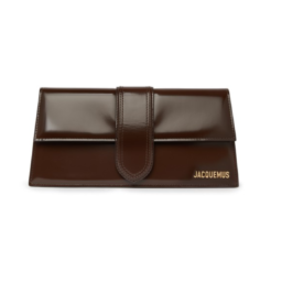 JACQUEMUS Le Bambino long Midnight Brown