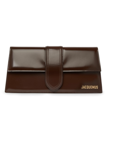 JACQUEMUS Le Bambino long Midnight Brown