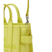 MARC JACOBS The Leather Mini Tote Bag Limoncello