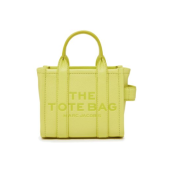 MARC JACOBS The Leather Mini Tote Bag Limoncello