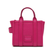 MARC JACOBS The Leather Mini Tote Bag Lipstick Pink