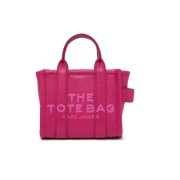 MARC JACOBS The Leather Mini Tote Bag Lipstick Pink