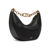 VALENTINO GARAVANI Small Vlogo Gate hobo bag Black