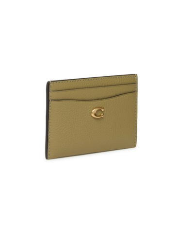 COACH Essential card holder Moss