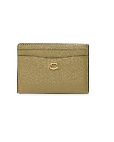 COACH Essential card holder Moss