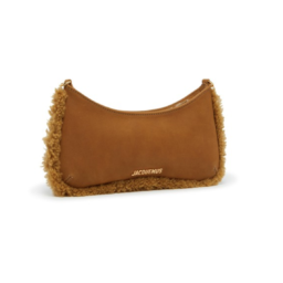 JACQUEMUS Le Bisou Doux Camel Bag