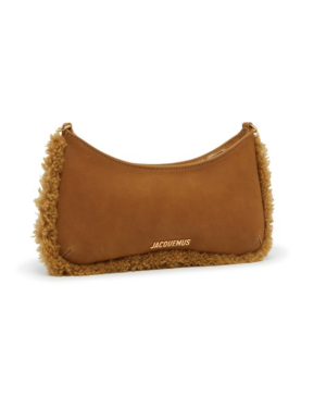 JACQUEMUS Le Bisou Doux Camel Bag