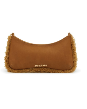 JACQUEMUS Le Bisou Doux Camel Bag