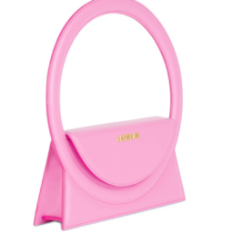 JACQUEMUS Le Sac Rond Pink Bag