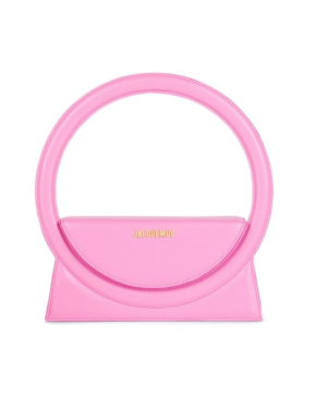 JACQUEMUS Le Sac Rond Pink Bag